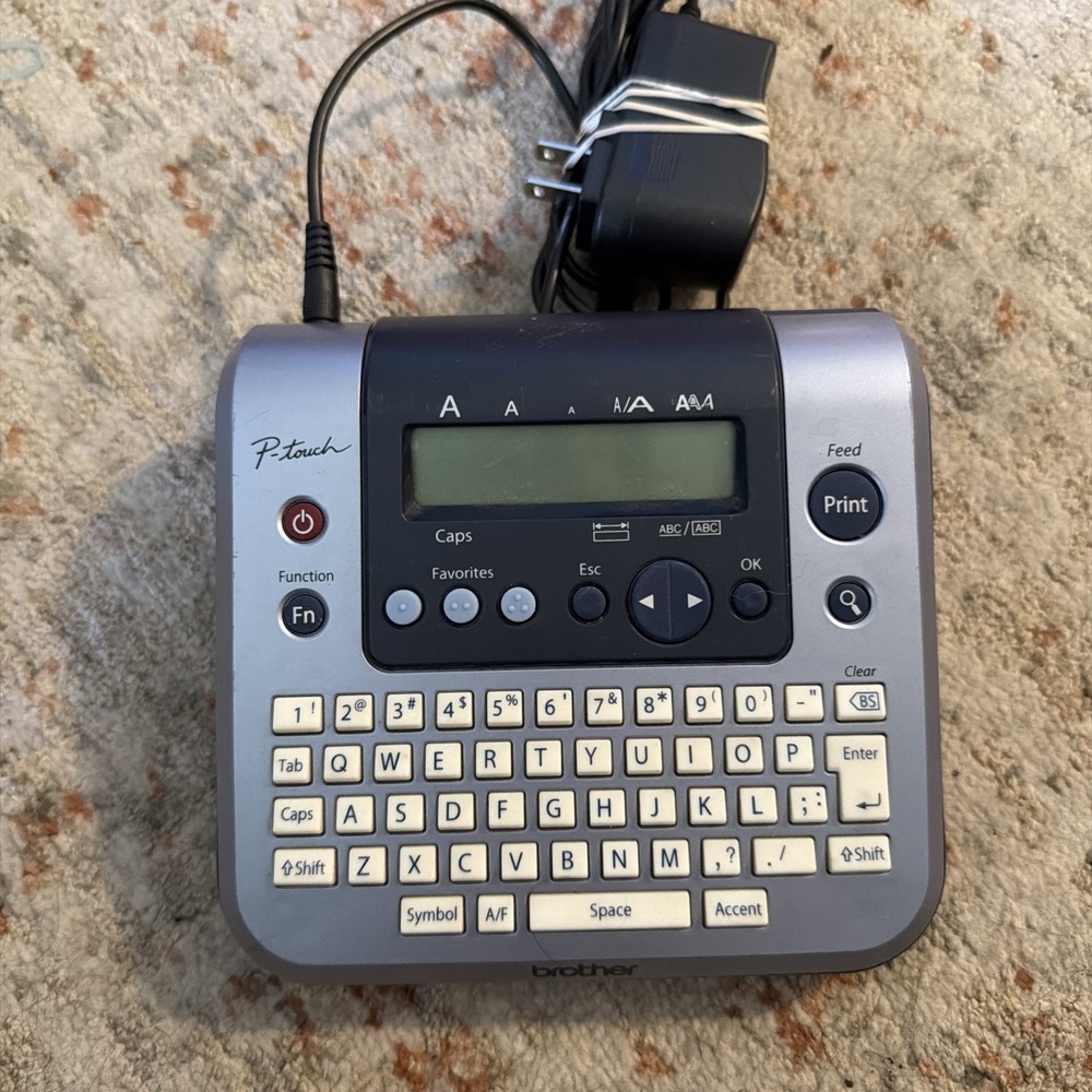 Brother PT-1280 Label Thermal Printer Empty